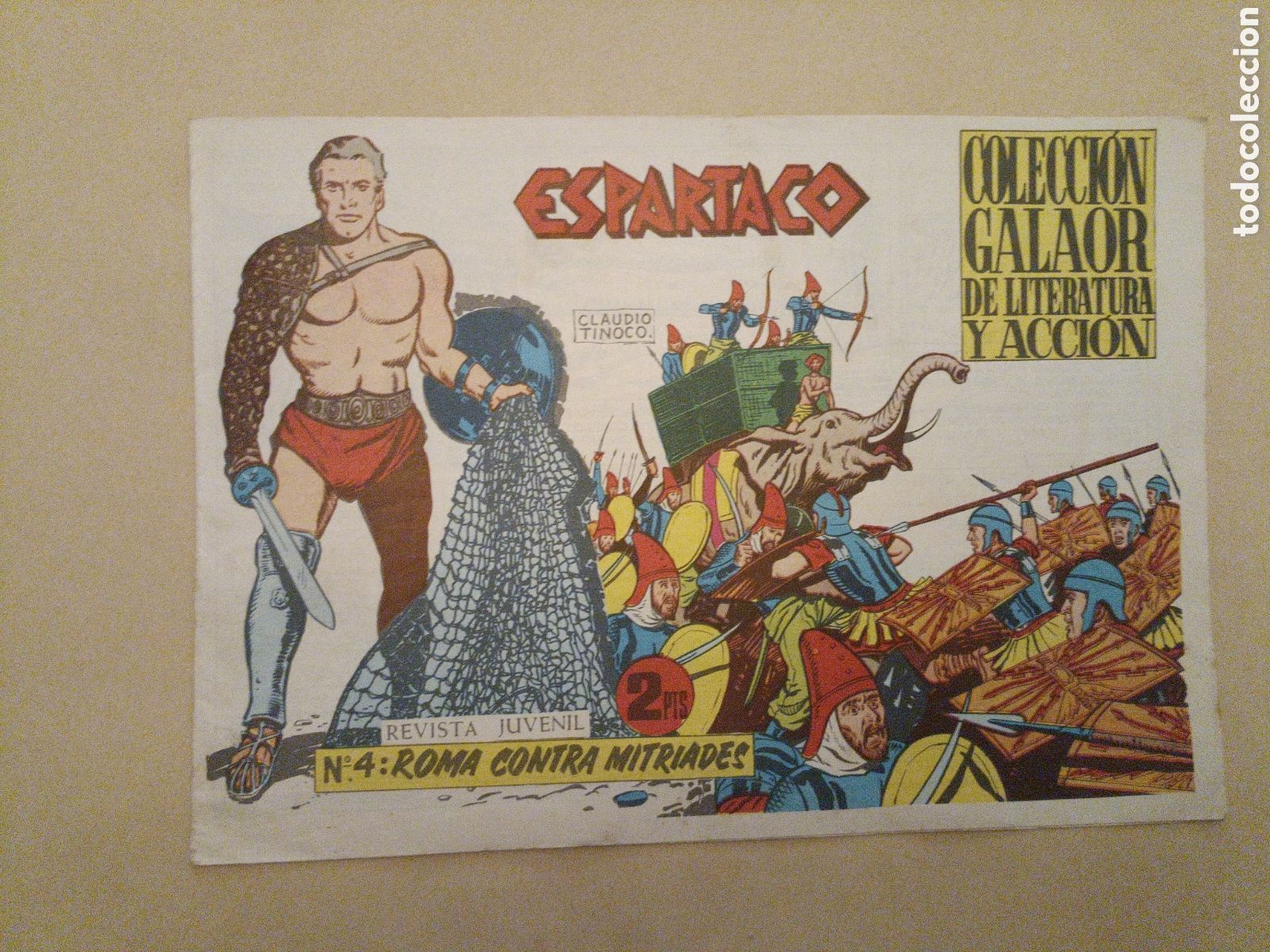 C&oacute;mics: Colecci&oacute;n de tebeos Espartaco A&ntilde;o 1964 - Foto 4