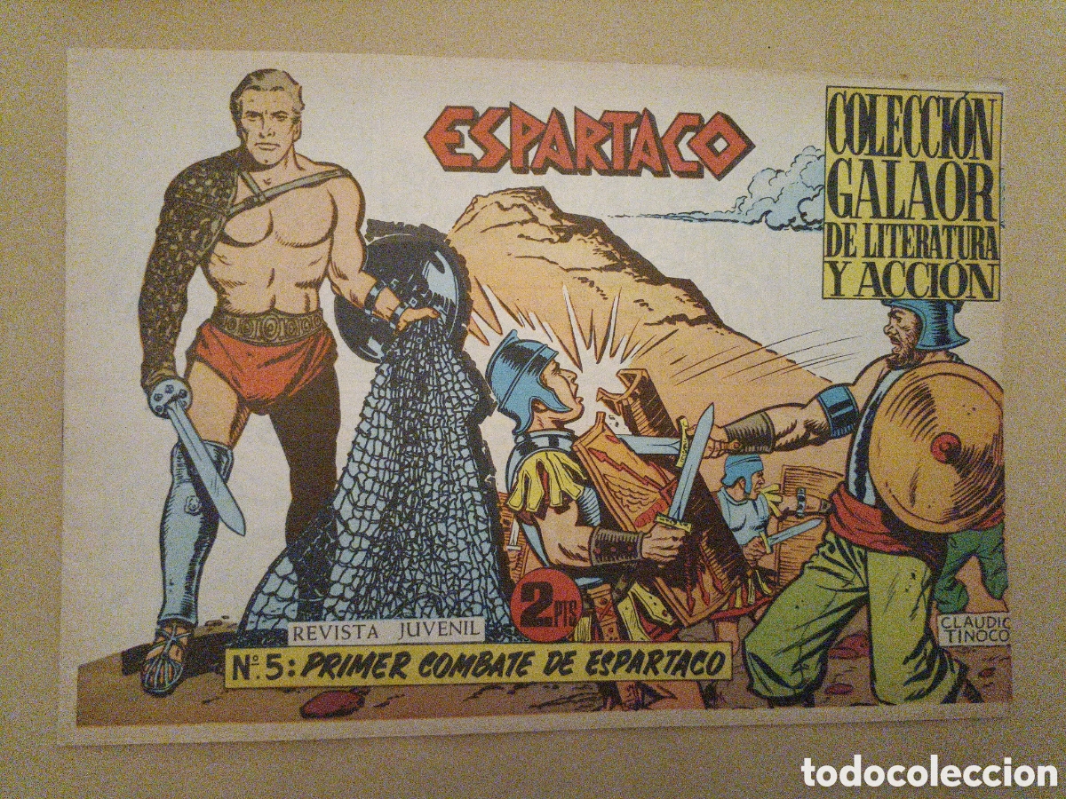 C&oacute;mics: Colecci&oacute;n de tebeos Espartaco A&ntilde;o 1964 - Foto 5