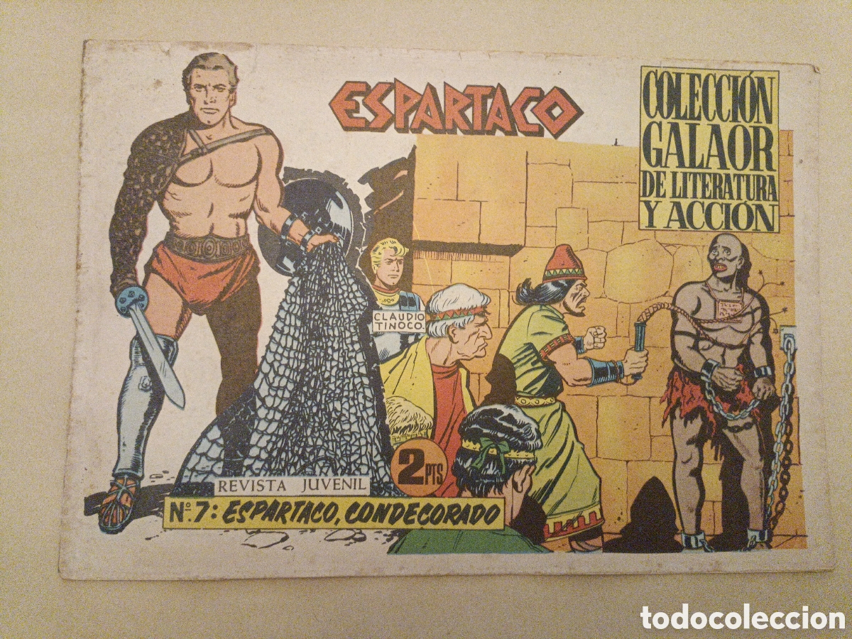 C&oacute;mics: Colecci&oacute;n de tebeos Espartaco A&ntilde;o 1964 - Foto 7
