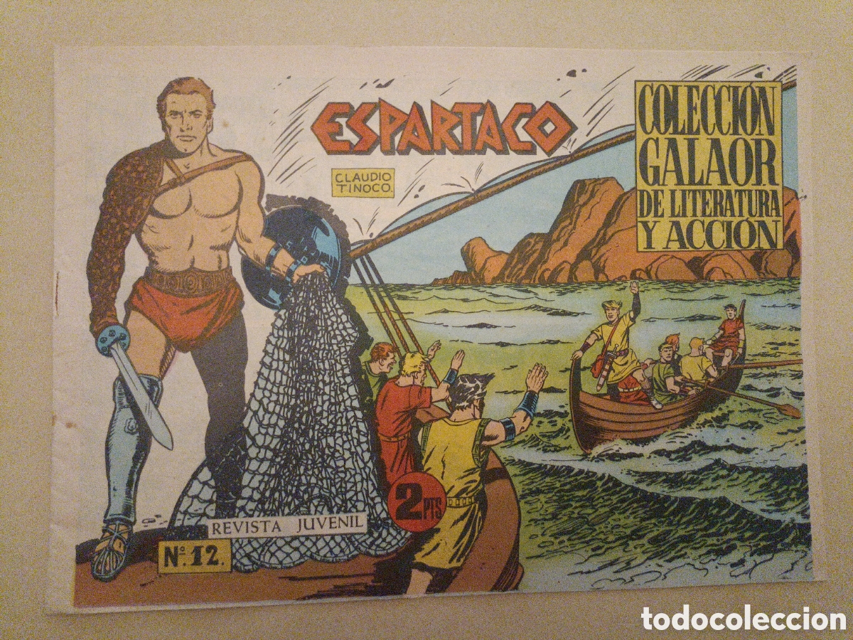 C&oacute;mics: Colecci&oacute;n de tebeos Espartaco A&ntilde;o 1964 - Foto 12