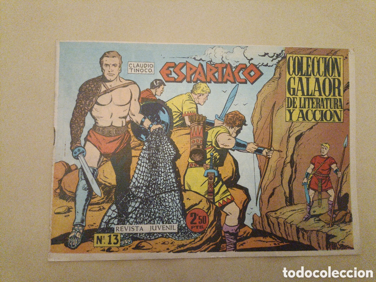 C&oacute;mics: Colecci&oacute;n de tebeos Espartaco A&ntilde;o 1964 - Foto 13
