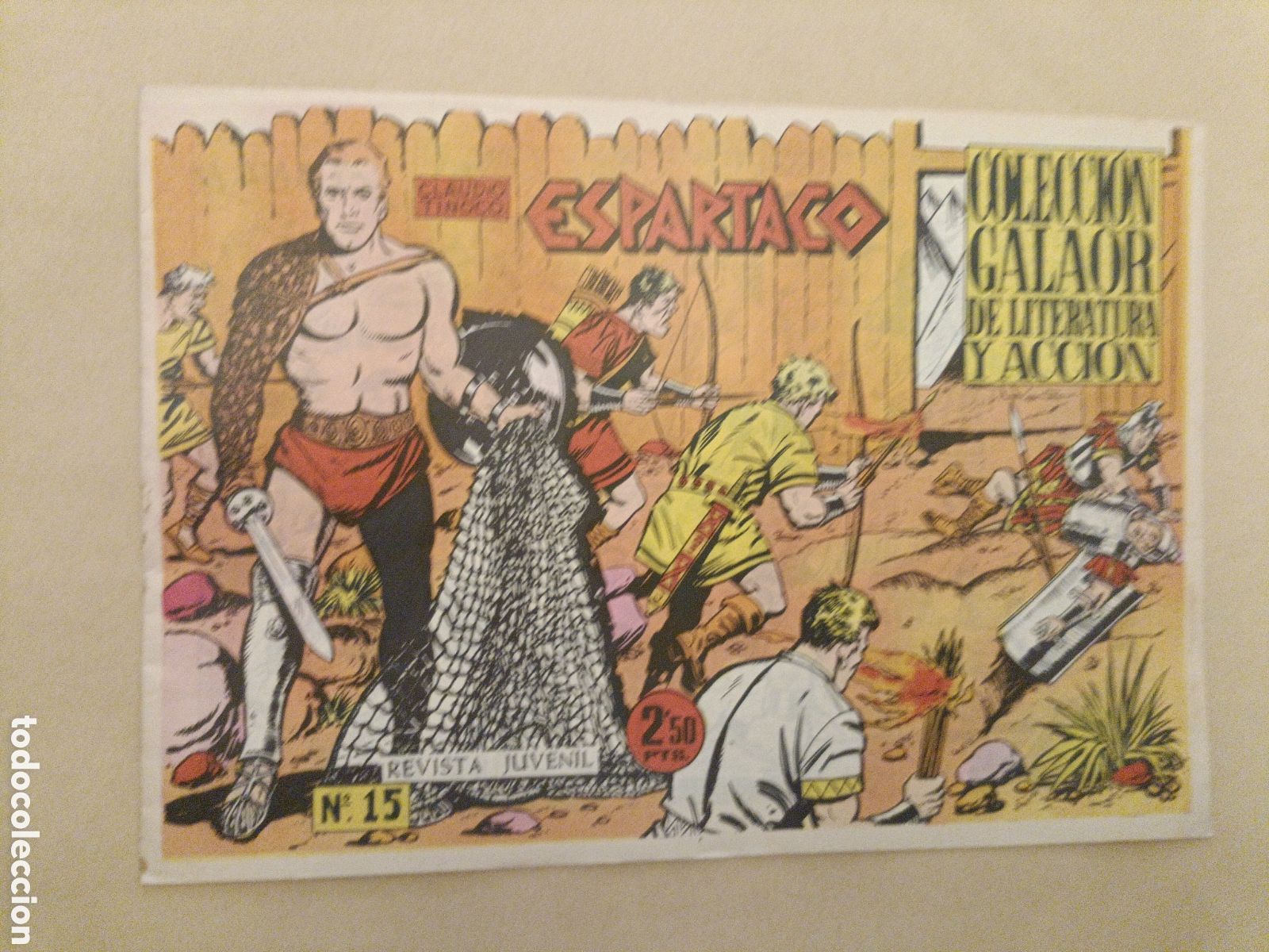 C&oacute;mics: Colecci&oacute;n de tebeos Espartaco A&ntilde;o 1964 - Foto 15