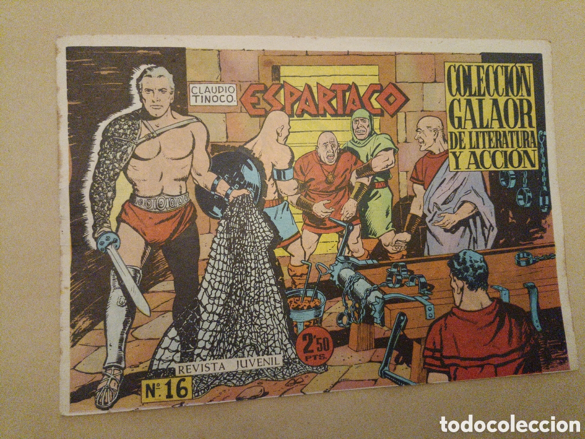 C&oacute;mics: Colecci&oacute;n de tebeos Espartaco A&ntilde;o 1964 - Foto 16