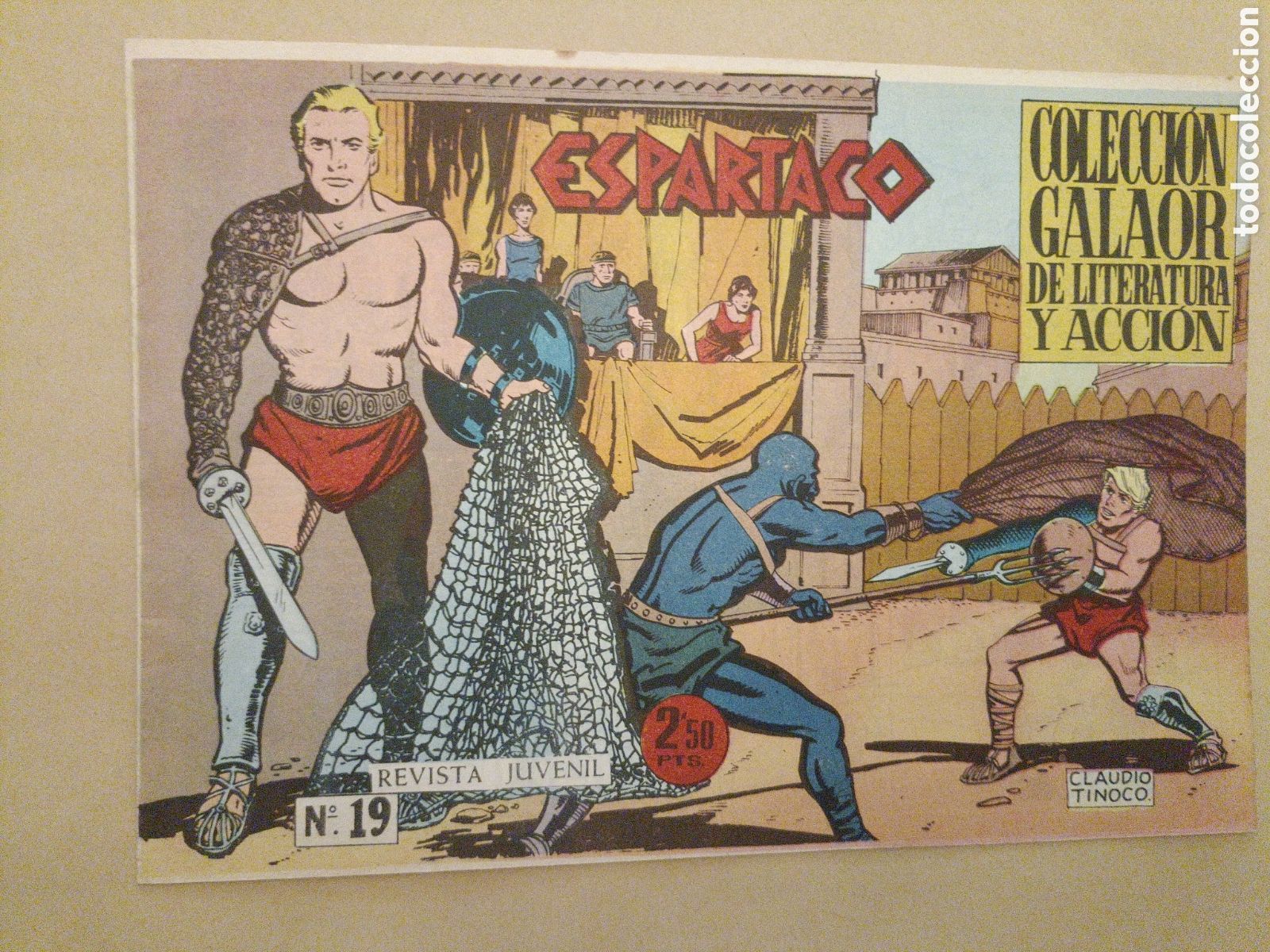 C&oacute;mics: Colecci&oacute;n de tebeos Espartaco A&ntilde;o 1964 - Foto 17