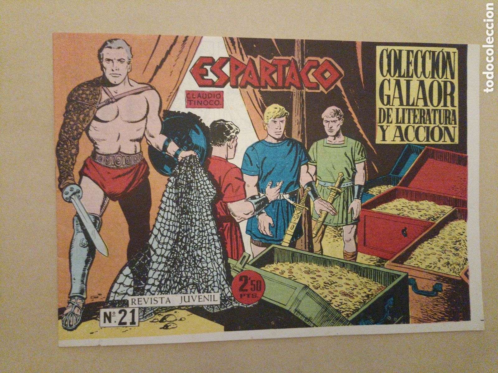 C&oacute;mics: Colecci&oacute;n de tebeos Espartaco A&ntilde;o 1964 - Foto 18