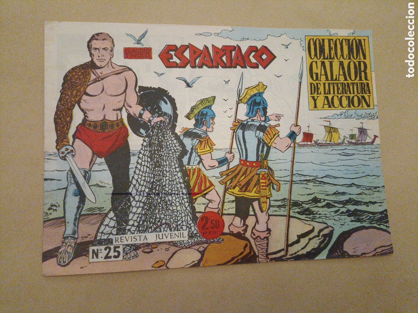 C&oacute;mics: Colecci&oacute;n de tebeos Espartaco A&ntilde;o 1964 - Foto 21