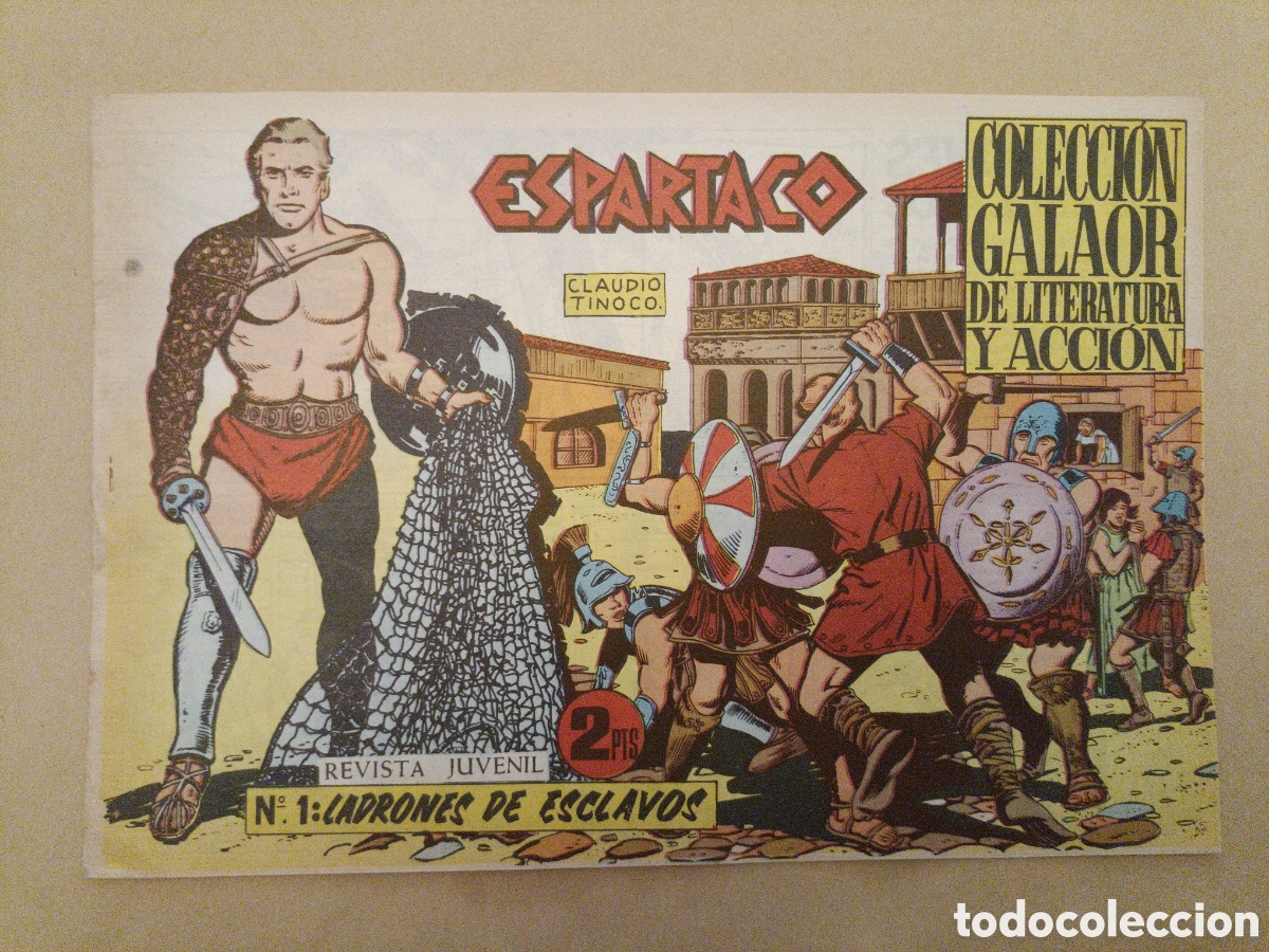 Comics: Colecci&oacute;n de tebeos Espartaco A&ntilde;o 1964