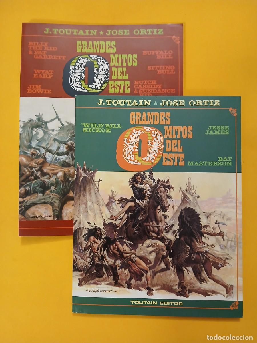 C&oacute;mics: TOUTAIN. Grandes mitos del OESTE. 100 COMICS EN SUBASTA