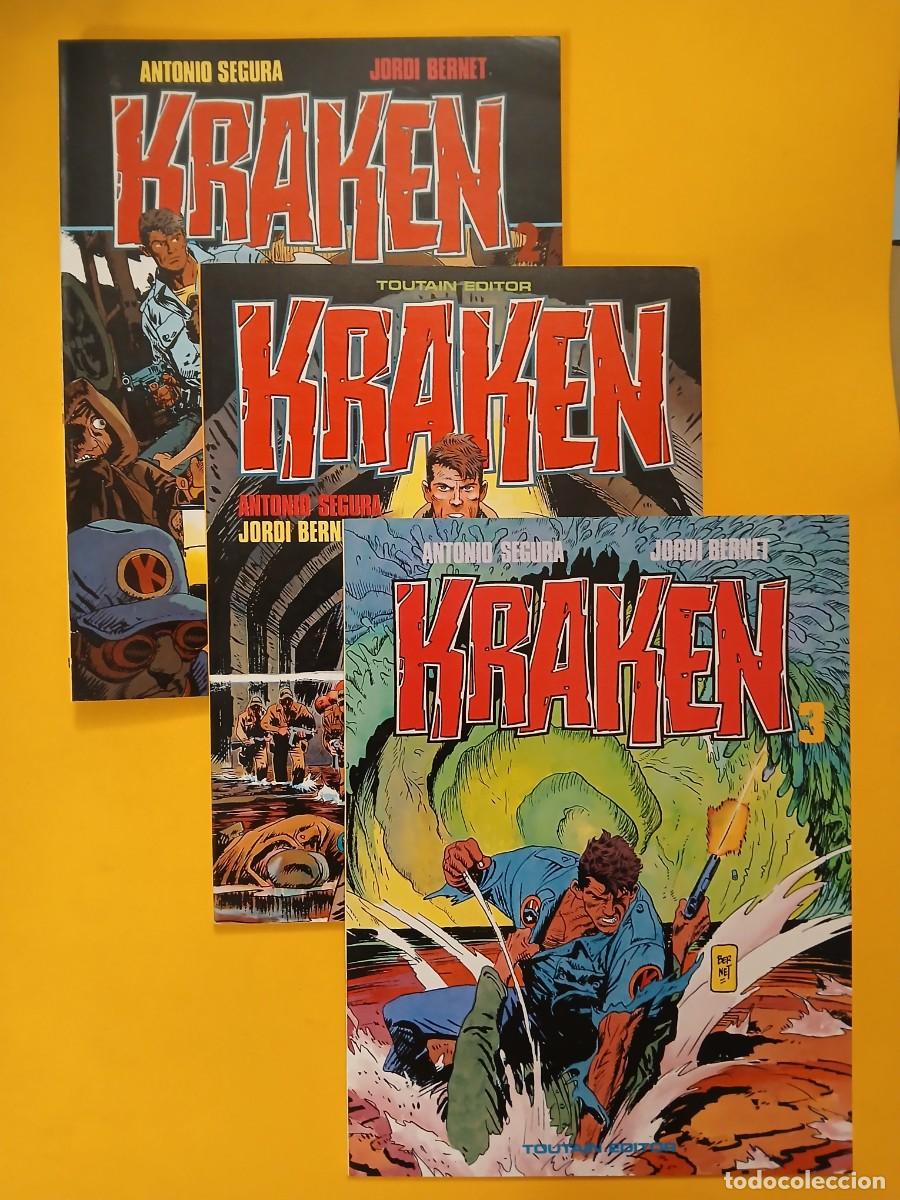 C&oacute;mics: TOUTAIN. KRAKEN. 100 COMICS EN SUBASTA