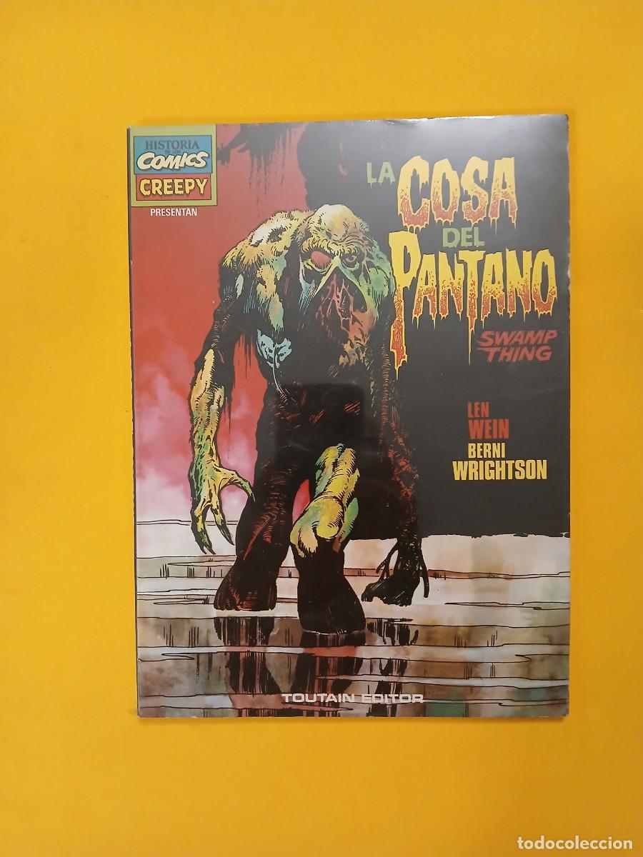 C&oacute;mics: TOUTAIN. La cosa del pantano. BERNI WRIGHTSON. 100 COMICS EN SUBASTA