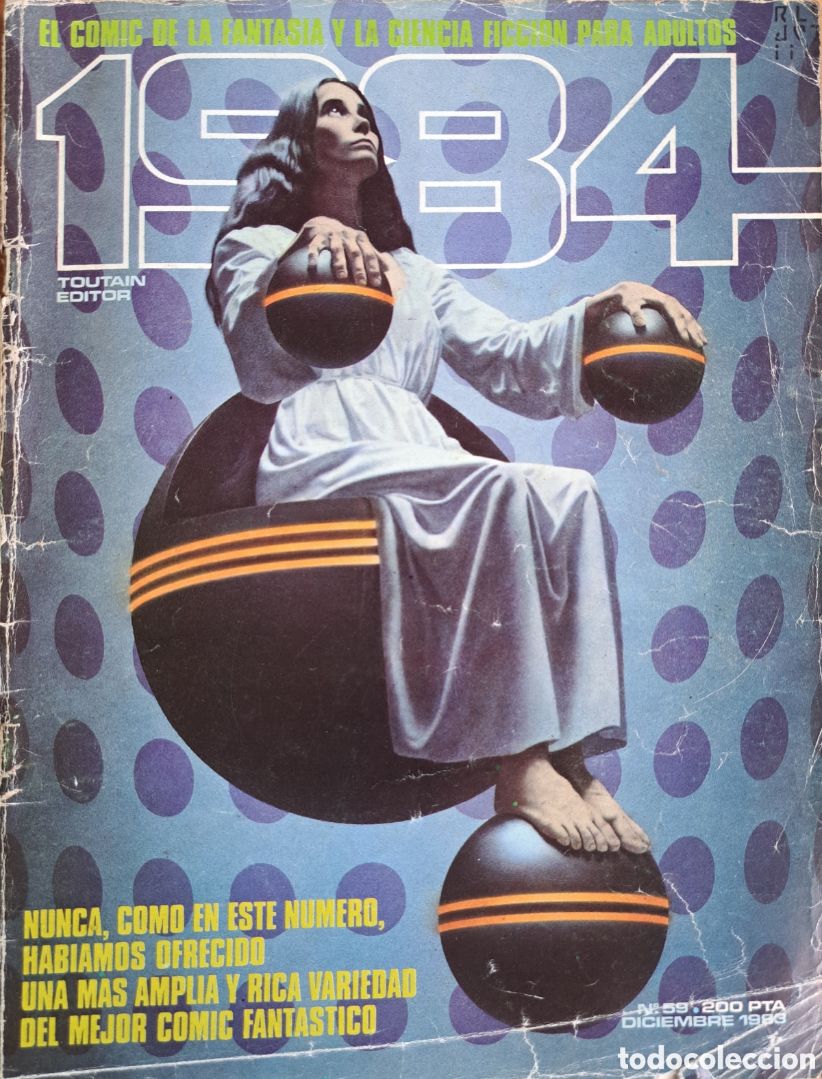 C&oacute;mics: 1984 Comic fantas&iacute;a y Ciencia Ficcion