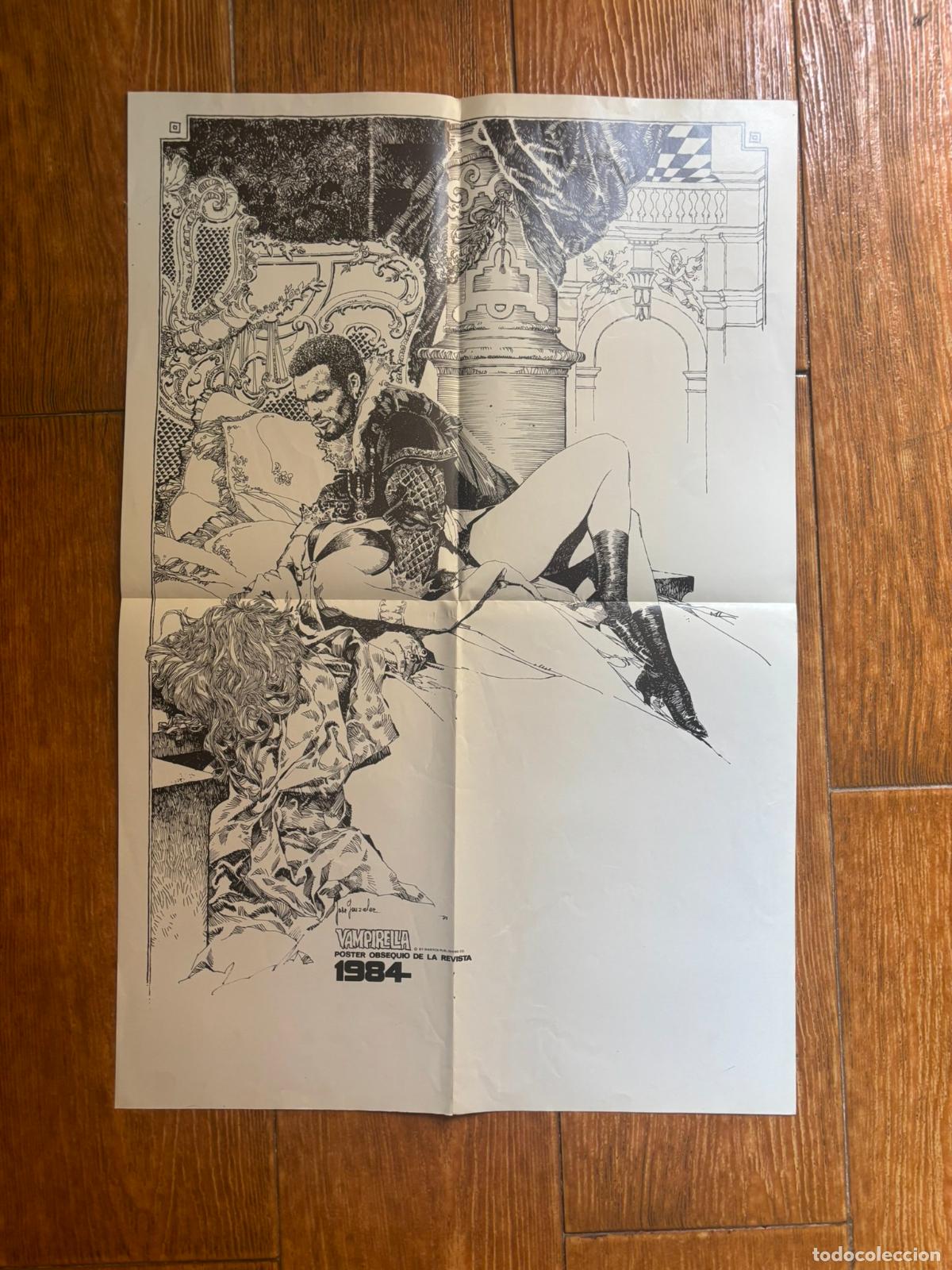 C&oacute;mics: POSTER - 1984 , EL MEJOR COMIC DE FANTASIA Y VAMPIRELLA 1984