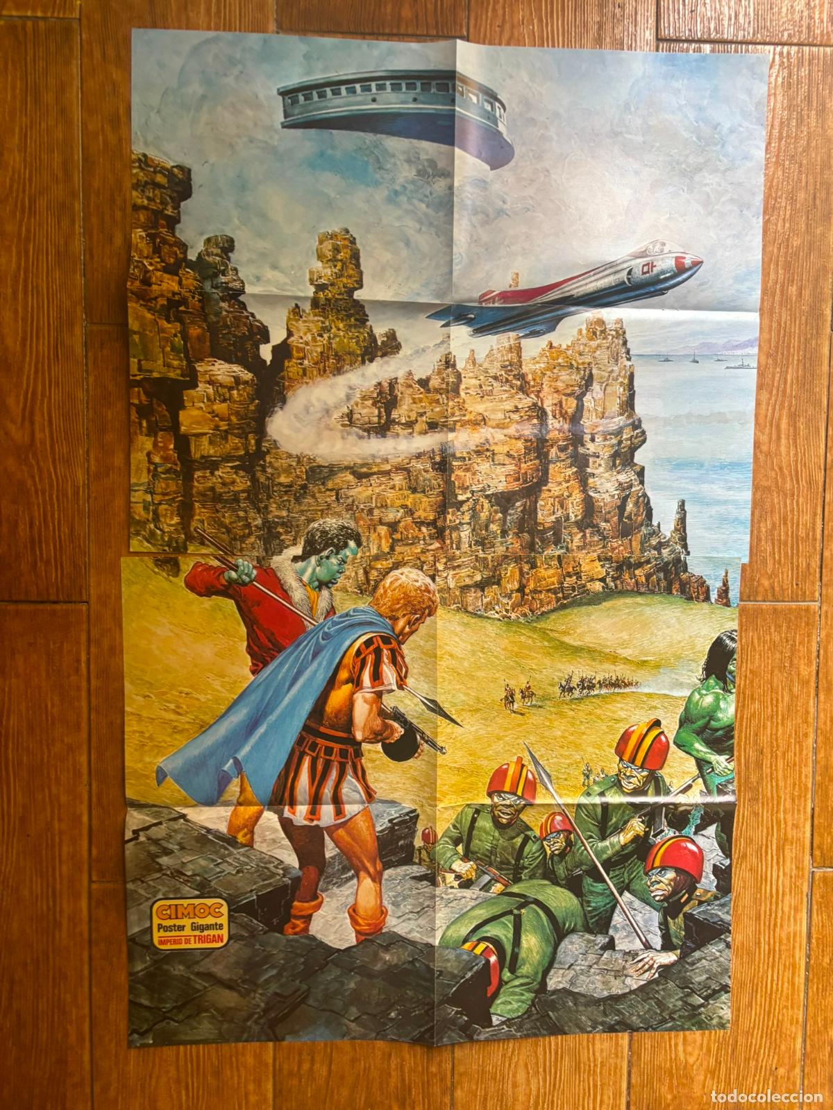 C&oacute;mics: POSTER DOBLE DEL IMPERIO DE TRIGAN TOUTAIN