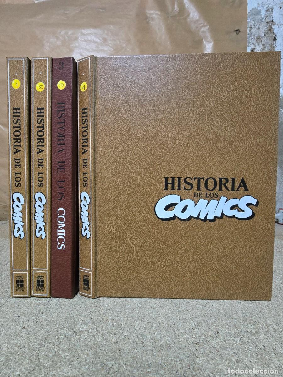 Comics: Historia de los Comics.Completa Cuatro Tomos.Toutain,ver descripcion