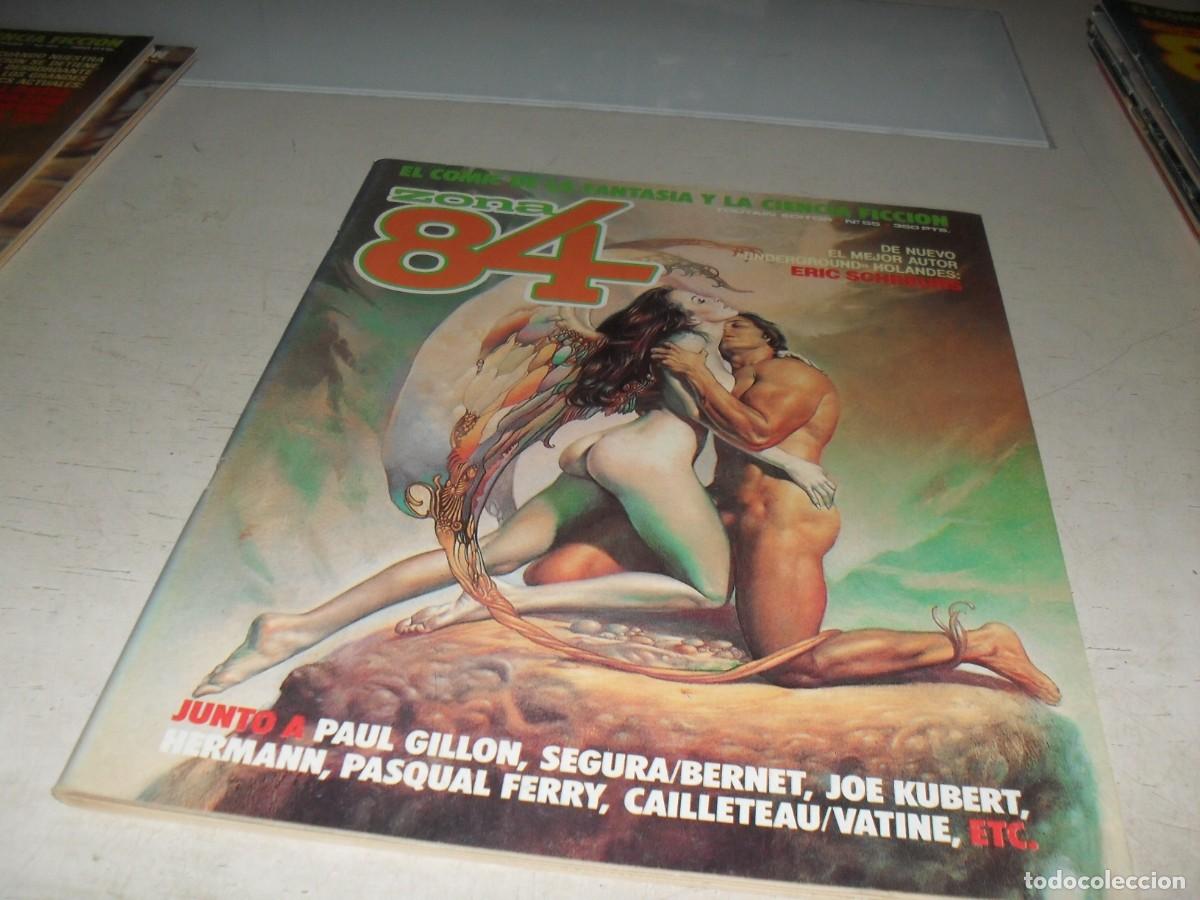 C&oacute;mics: ZONA 84 N&ordm; 55,CON EL CONTRATO,DE JORDI BERNET,DE 96.TOUTAIN EDITOR,1984