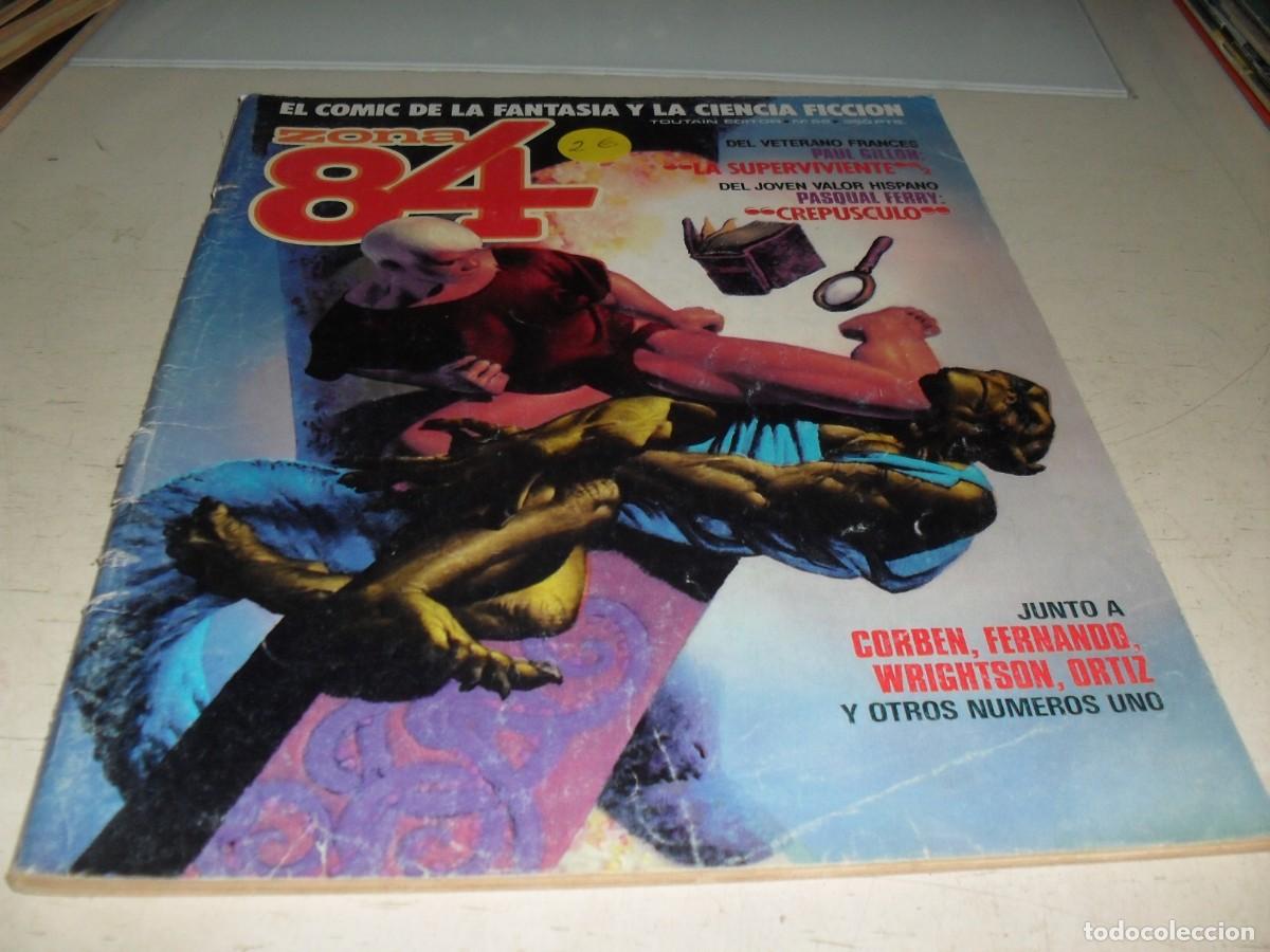 C&oacute;mics: ZONA 84 N&ordm; 52,CON INVOLUCION DE BERNI WRITHSON,DE 96.TOUTAIN EDITOR,1984