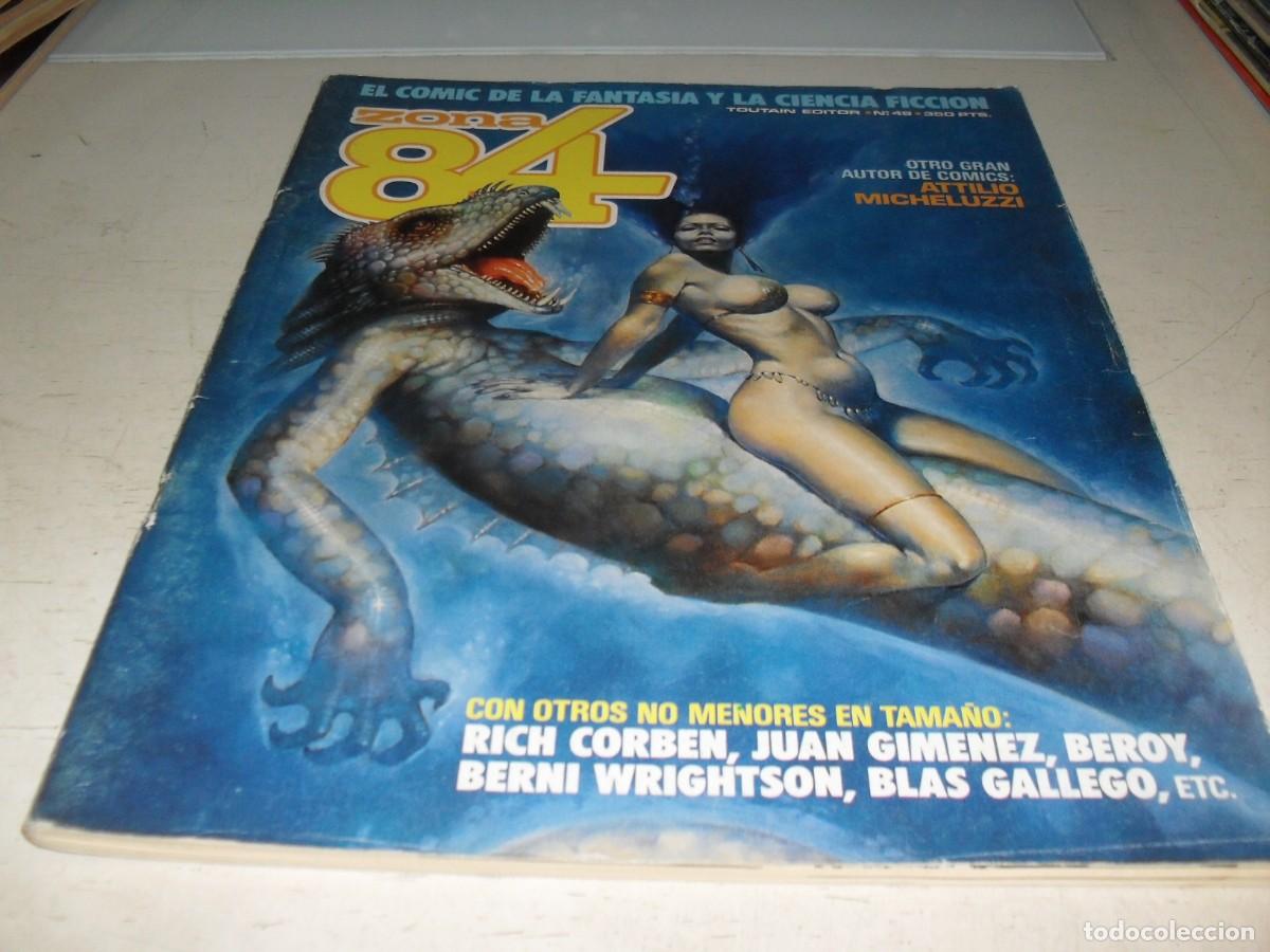 C&oacute;mics: ZONA 84 N&ordm; 49,CON CAPITAN STERN DE BERNI WRITHSON,DE 96.TOUTAIN EDITOR,1984