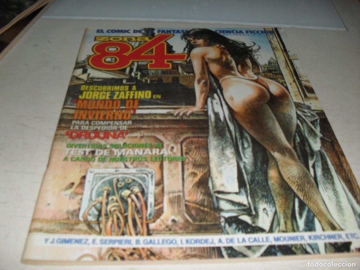 C&oacute;mics: ZONA 84 N&ordm; 47,CON BURTON&CYB,DE JOSE OTIZ,DE 96.TOUTAIN EDITOR,1984