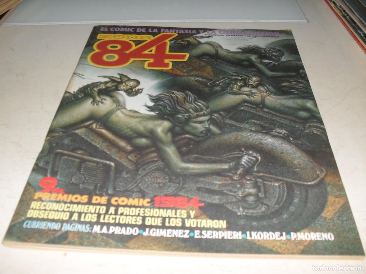 C&oacute;mics: ZONA 84 N&ordm; 46,CON LA 9&ordf; EDICION PREMISO COMIC 1984,DE 96.TOUTAIN EDITOR,1984