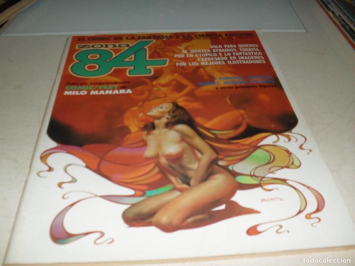 C&oacute;mics: ZONA 84 N&ordm; 45,CON COMIC TEST,DE MILO MANARA,DE 96.TOUTAIN EDITOR,1984