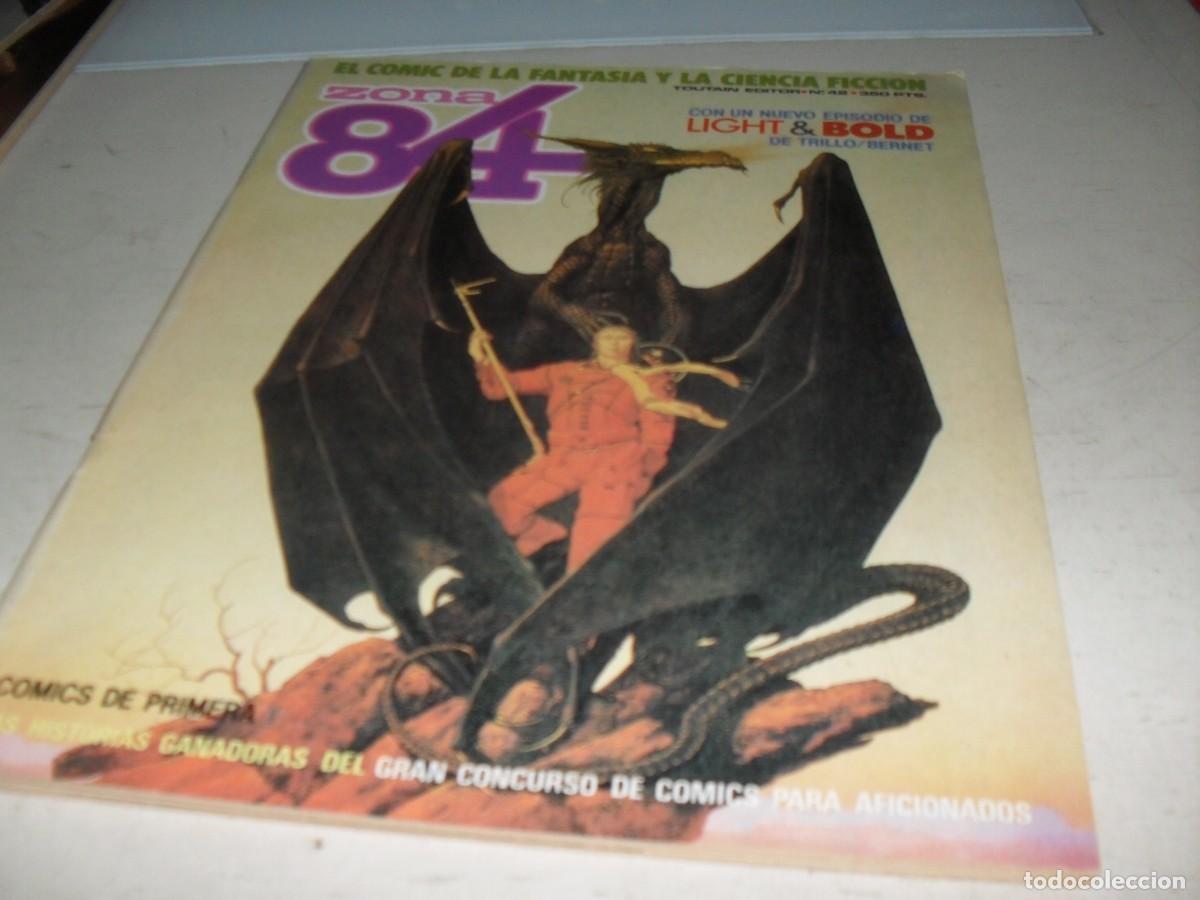 C&oacute;mics: ZONA 84 N&ordm; 42,CON TODO ESTA EN LA MENTE,DE BRUCE JONES,DE 96.TOUTAIN EDITOR,1984