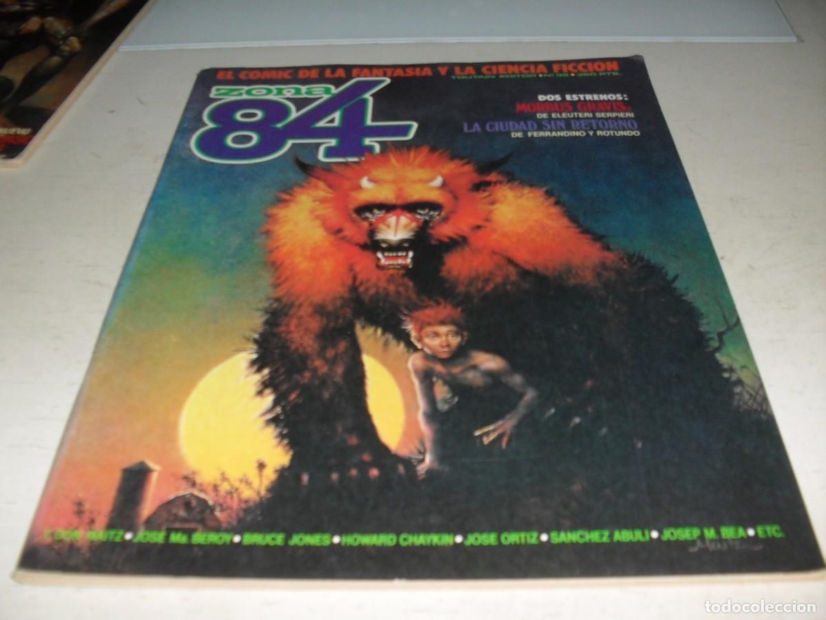 C&oacute;mics: ZONA 84 N&ordm; 40,CON GALERIA DE PERSONAJES FANTASTICOS,DE F.FERNANDEZ,DE 96.TOUTAIN EDITOR,1984