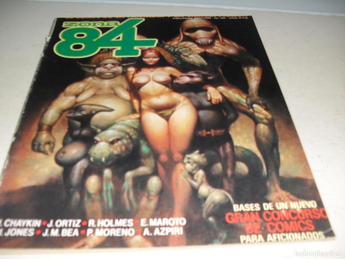 C&oacute;mics: ZONA 84 N&ordm; 38,CON EL FIN DE STONEY,DE RAND HOLMES,DE 96.TOUTAIN EDITOR,1984