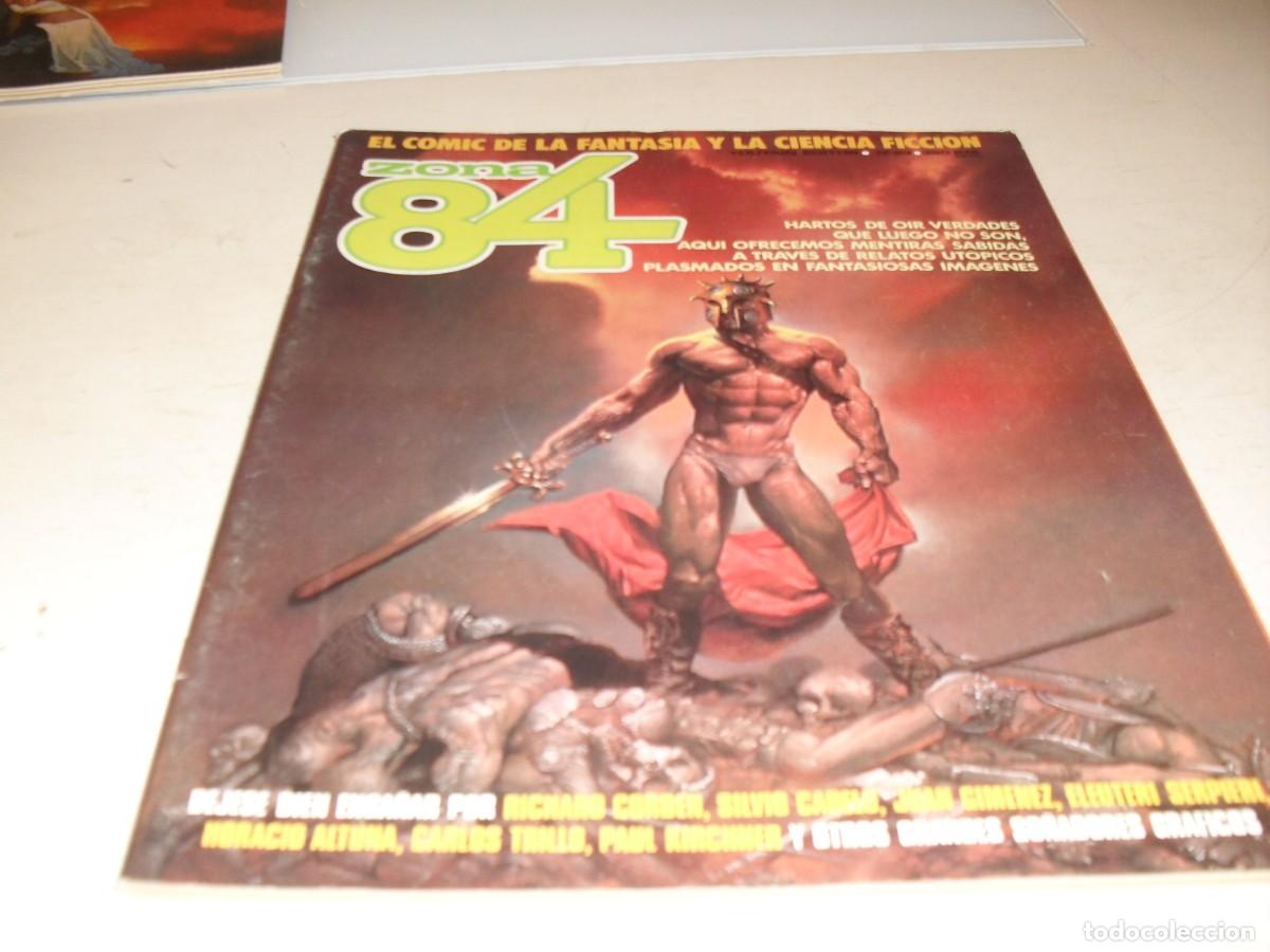 C&oacute;mics: ZONA 84 N&ordm; 23,CON ARTICULO SOBRE TOLKIEN Y EL SE&Ntilde;OR DE LOS ANILLOS,DE 96.TOUTAIN EDITOR,1984