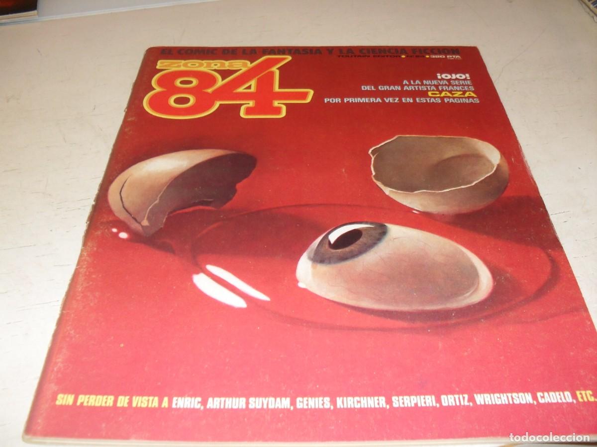 C&oacute;mics: ZONA 84 N&ordm; 24,CON HISTORIETA PURGA,DE JOSE ORTIZ,DE 96.TOUTAIN EDITOR,1984