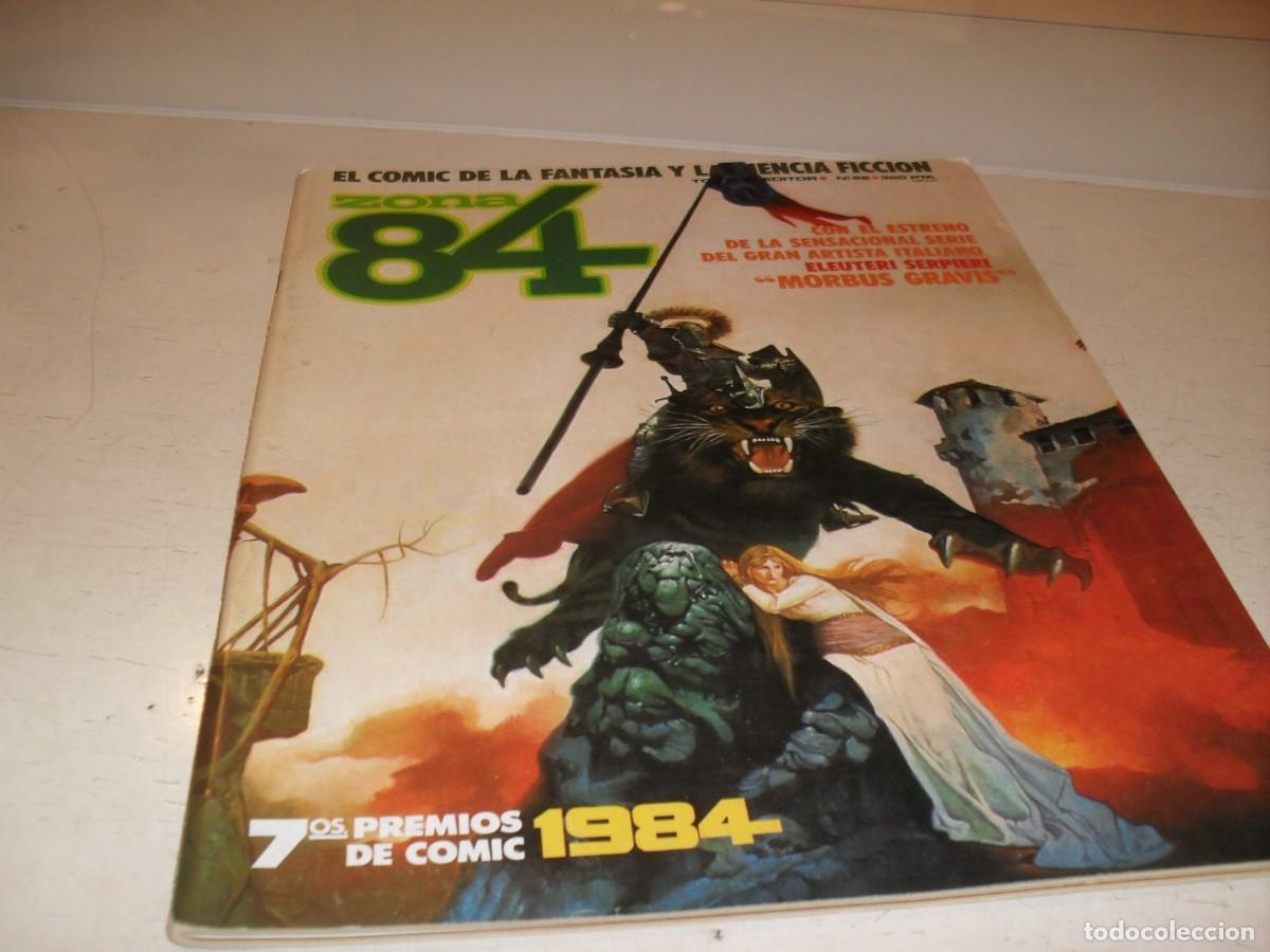 C&oacute;mics: ZONA 84 N&ordm; 22,CON EL DEBUT DE ELEUTERI SERPIERI EN MORBUS GRAVIS,DE 96.TOUTAIN EDITOR,1984