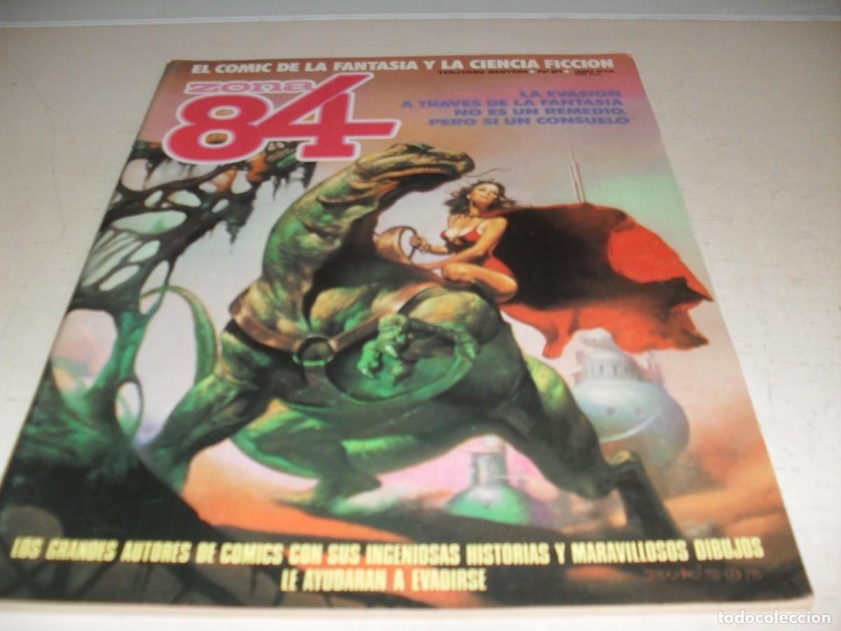C&oacute;mics: ZONA 84 N&ordm; 21,CON RESURRECCION,DE ESTEBAN MAROTO,DE 96.TOUTAIN EDITOR,1984