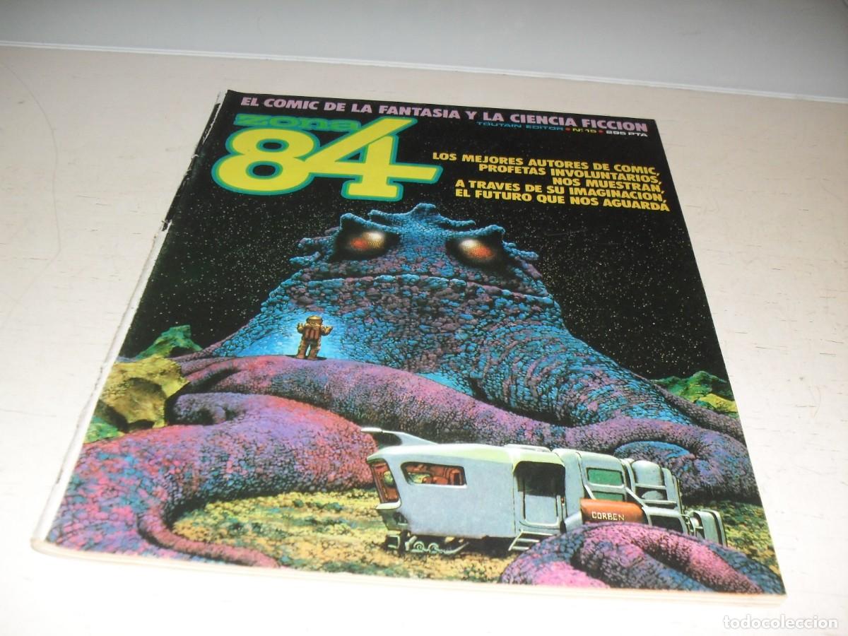 C&oacute;mics: ZONA 84 N&ordm; 15,CON ARTICULO SOBRE ROBERT HOWARD Y CONAN,DE 96.TOUTAIN EDITOR,1984