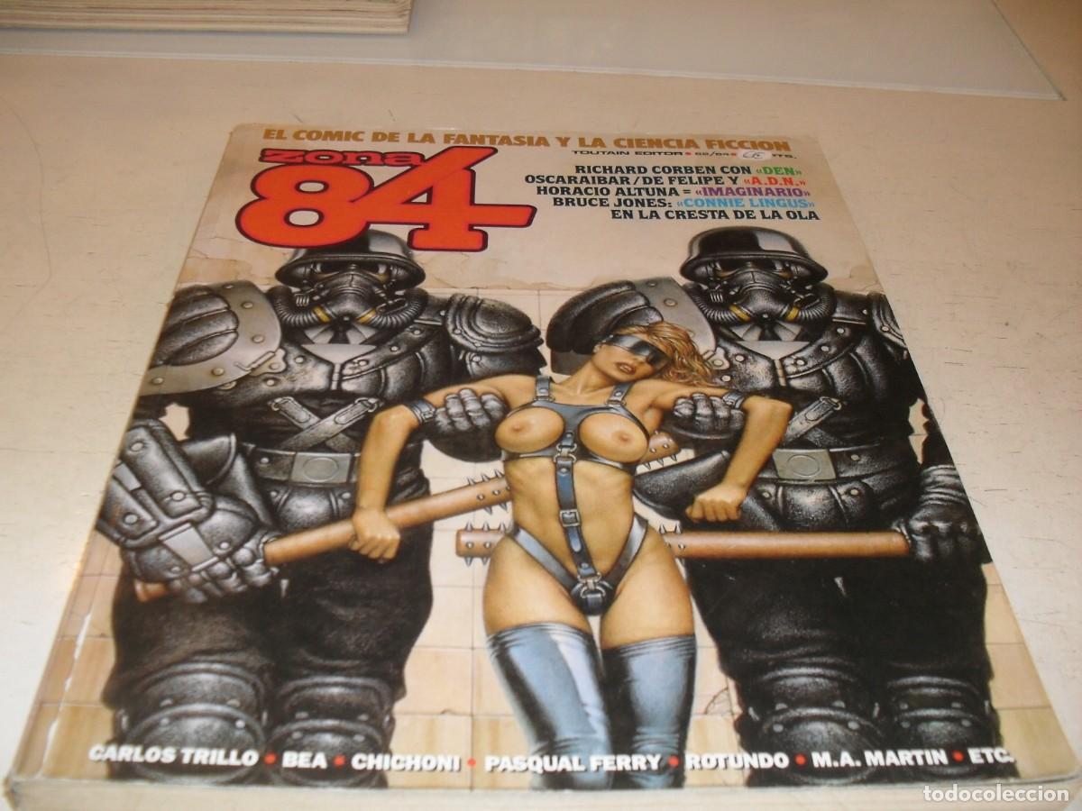 C&oacute;mics: ZONA 84 RETAPADO,CON N&ordm; 62,63,64,CON SUS CUBIERTAS,DE 96.TOUTAIN EDITOR,1984