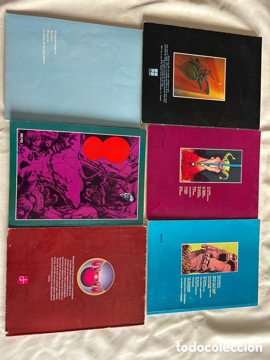 C&oacute;mics: Lote de 6 comics Richard Corben. Toutain - Foto 2