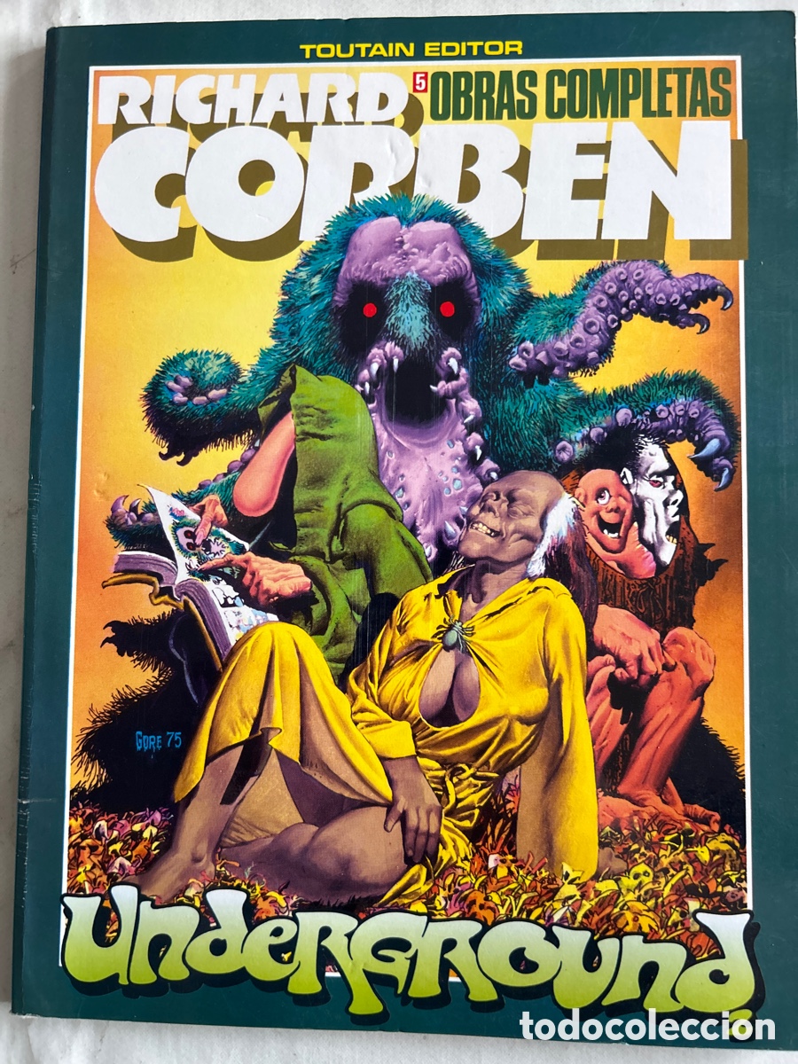 C&oacute;mics: Lote de 6 comics Richard Corben. Toutain - Foto 4
