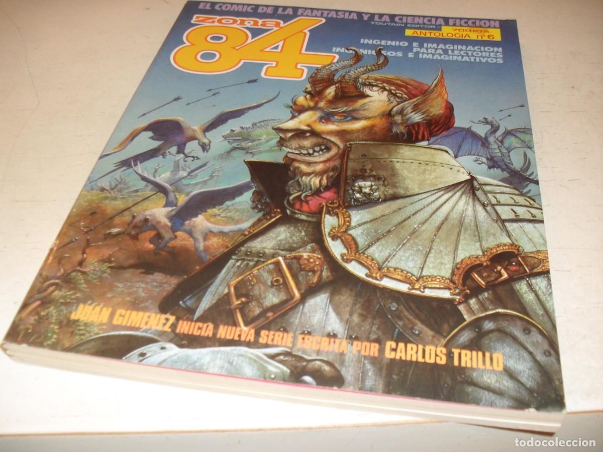 C&oacute;mics: ZONA 84 RETAPADO,CON N&ordm; 17,SIN CUBIERTAS,18,19,CON SUS CUBIERTAS,DE 96.TOUTAIN EDITOR,1984