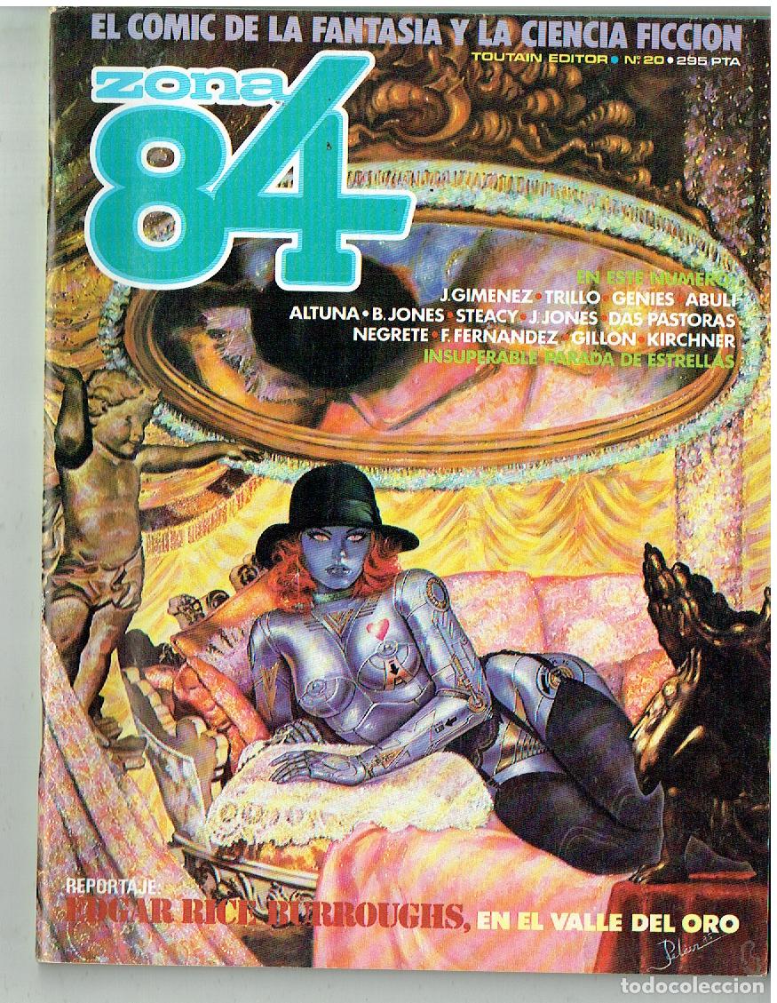 C&oacute;mics: ZONA 84. N&ordm; 20. EL COMIC DE LA FANTASIA. TOUTAIN, (B55.3 RUM)