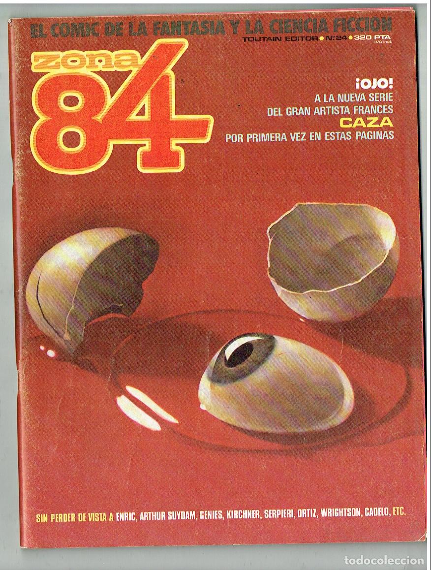 C&oacute;mics: ZONA 84. N&ordm; 24. EL COMIC DE LA FANTASIA. TOUTAIN, (B55.3 RUM)