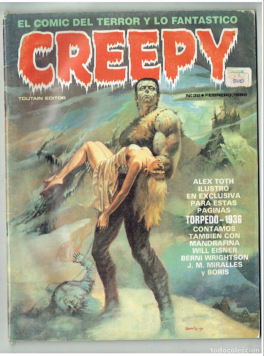 C&oacute;mics: CREEPY. 32. FEBRERO, 1982. EL COMIC DE LA FANTASIA. TOUTAIN, (B55.3 RUM)