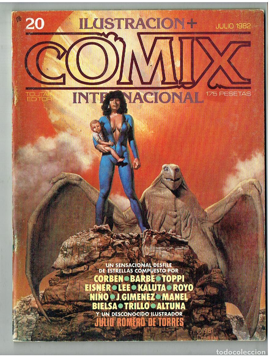 C&oacute;mics: ILUSTRACI&Oacute;N + COMIX INTERNACIONAL. N&ordm; 20. TOUTAIN, 1982.(B55.3 RUM)