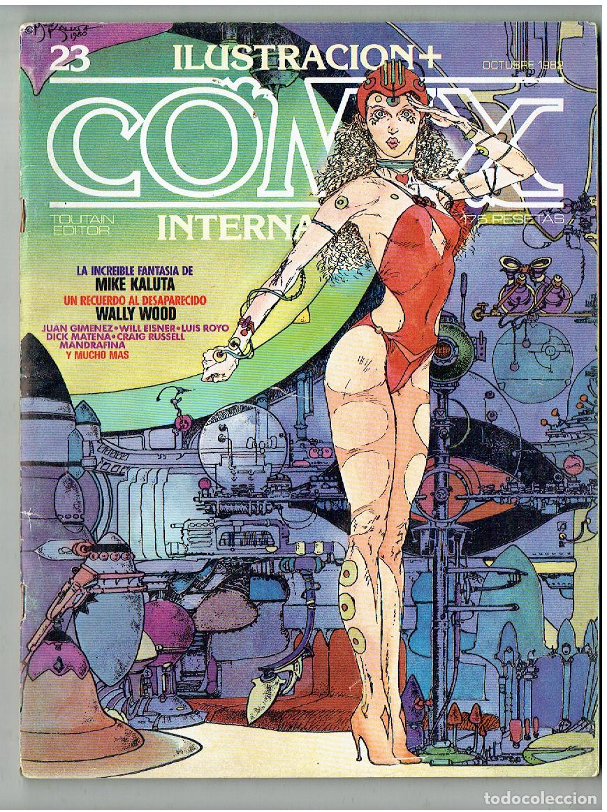 C&oacute;mics: ILUSTRACI&Oacute;N + COMIX INTERNACIONAL. N&ordm; 23. TOUTAIN, 1982.(B55.3 RUM)