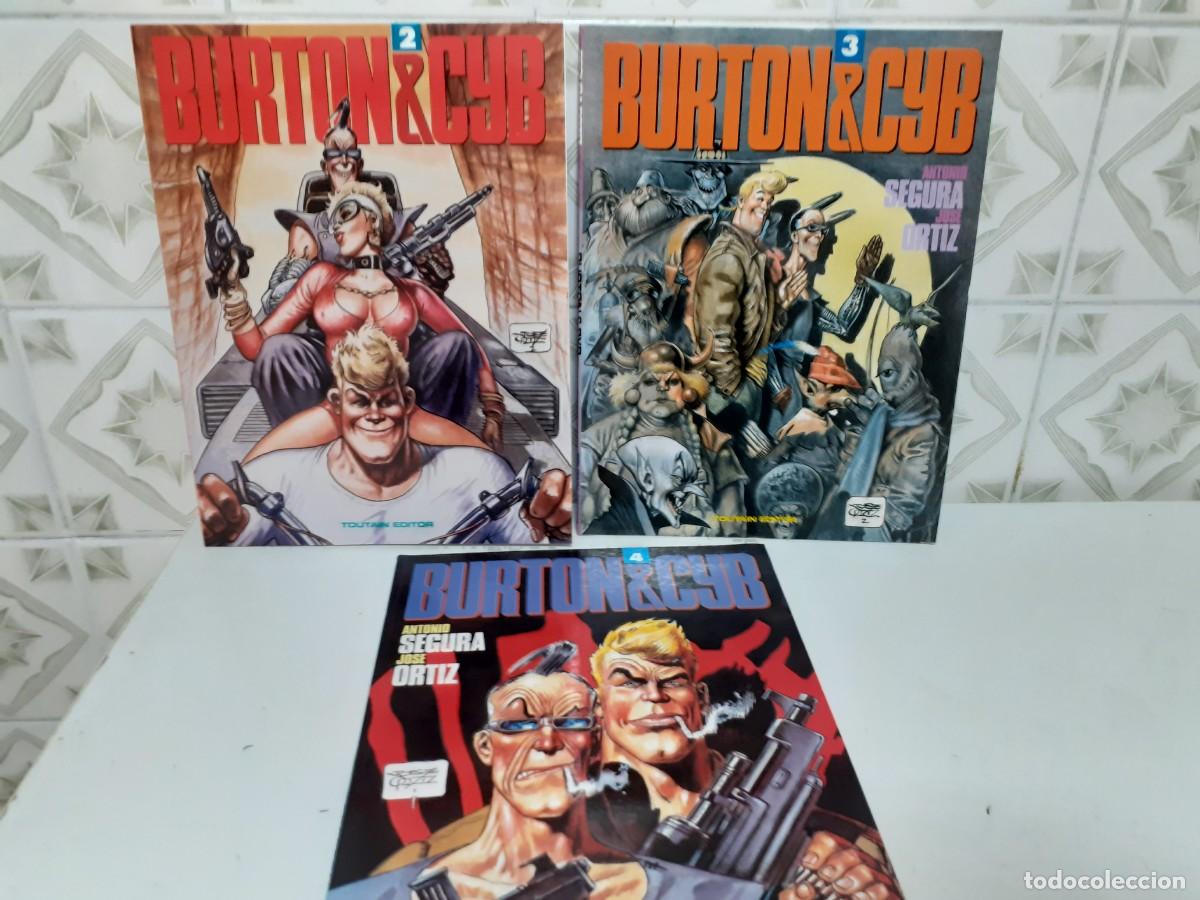 C&oacute;mics: BURTON & CYB TOUTAIN 3 TOMOS