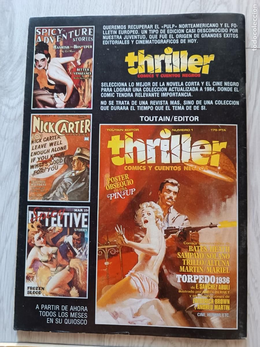 C&oacute;mics: THRILLER - COMPLETA 6 N&Uacute;MEROS - Foto 13