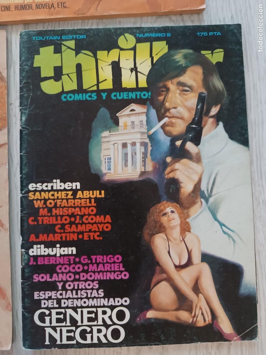 C&oacute;mics: THRILLER - COMPLETA 6 N&Uacute;MEROS - Foto 3
