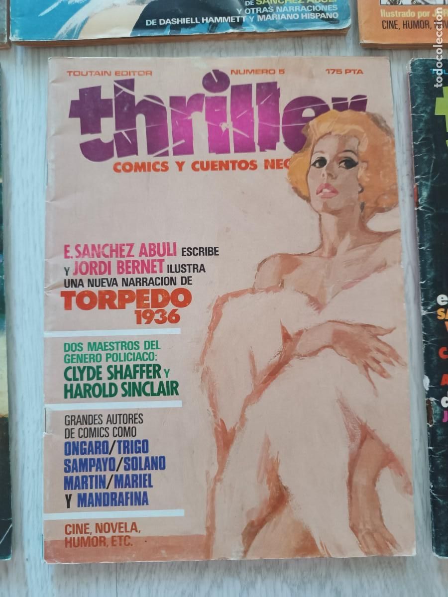 C&oacute;mics: THRILLER - COMPLETA 6 N&Uacute;MEROS - Foto 6