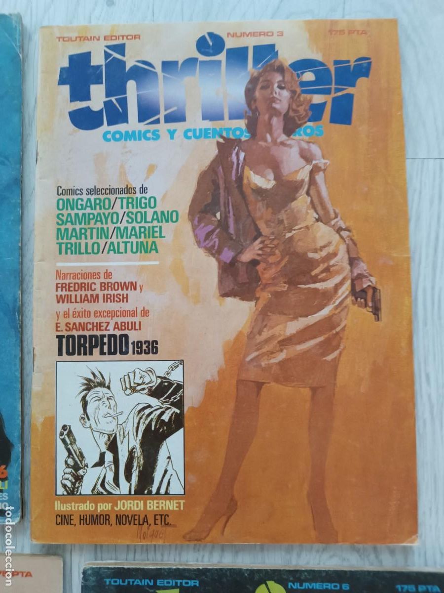 C&oacute;mics: THRILLER - COMPLETA 6 N&Uacute;MEROS - Foto 5