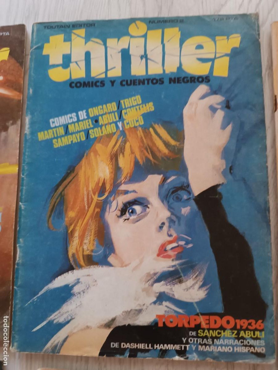 C&oacute;mics: THRILLER - COMPLETA 6 N&Uacute;MEROS - Foto 4