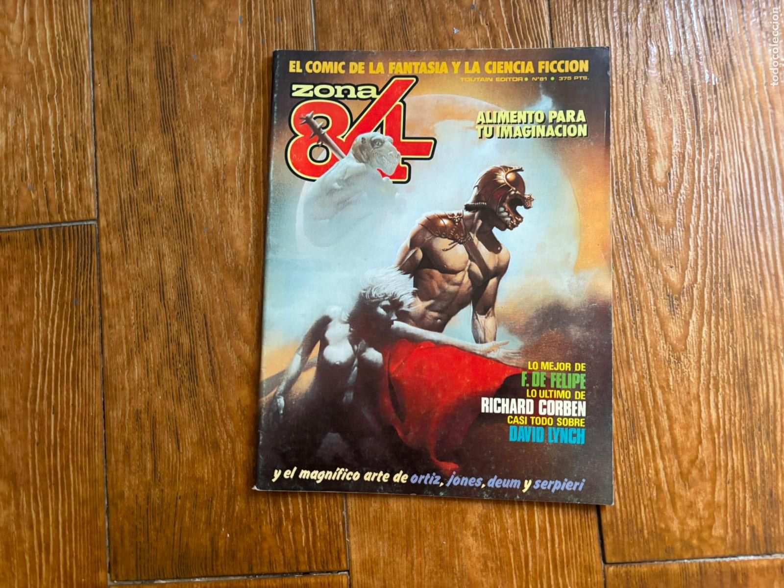 C&oacute;mics: ZONA 84 N&ordm; 81 EL COMIC DE LA FANTASIA Y LA CIENCIA FICCION EDITORIAL TOUTAIN