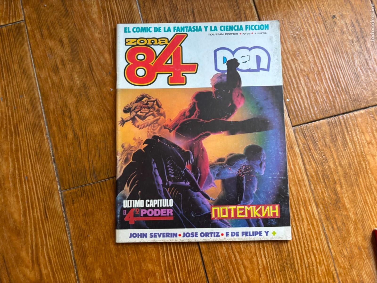 C&oacute;mics: ZONA 84 N&ordm; 72 EL COMIC DE LA FANTASIA Y LA CIENCIA FICCION EDITORIAL TOUTAIN