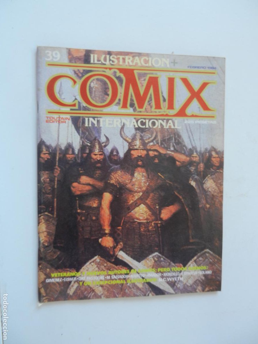 C&oacute;mics: COMIX INTERNACIONAL N&ordm; 39 - FEBRERO 1984- TOUTAIN EDITOR - VER INDICE